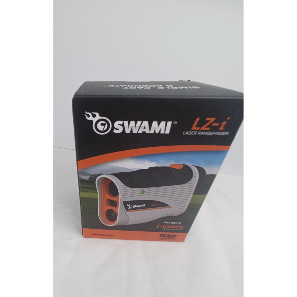 IZZO Golf Swami Laser Rangefinder with Slope, Pin Lock & Club Suggestion, 800 Ya